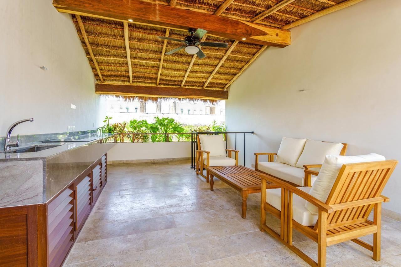 Jungle Luxury In Private Residential Area & Stunning Rooftop By Stella Rentals Tulum Exterior photo